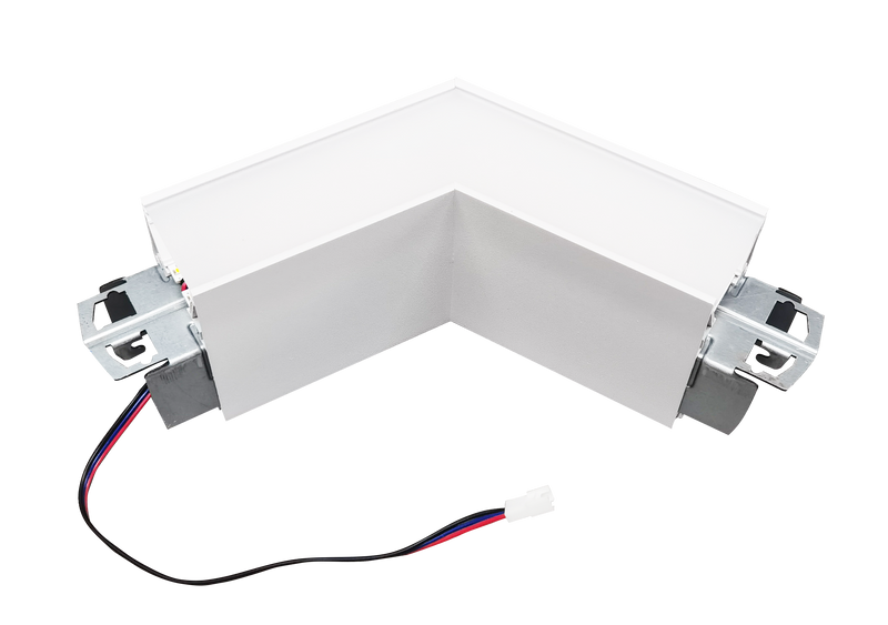 LINA Series, 120° "L" Connector Kit, White or Black Housing