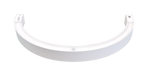 36" 1/2 Circle LED Direct/Indirect Suspended Linear Fixture, 5880 Lumen Max, Wattage and CCT Selectable, 120-277V, White or Black Finish
