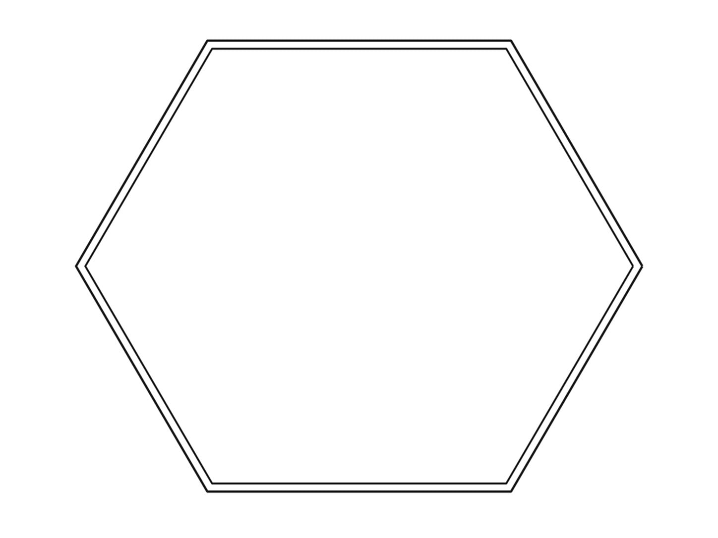 4FT Hexagon LED Direct/Indirect Pendant Light, 2" Wide, 27,600 Lumen Max, Wattage and CCT Selectable, 120-277V, White or Black Finish