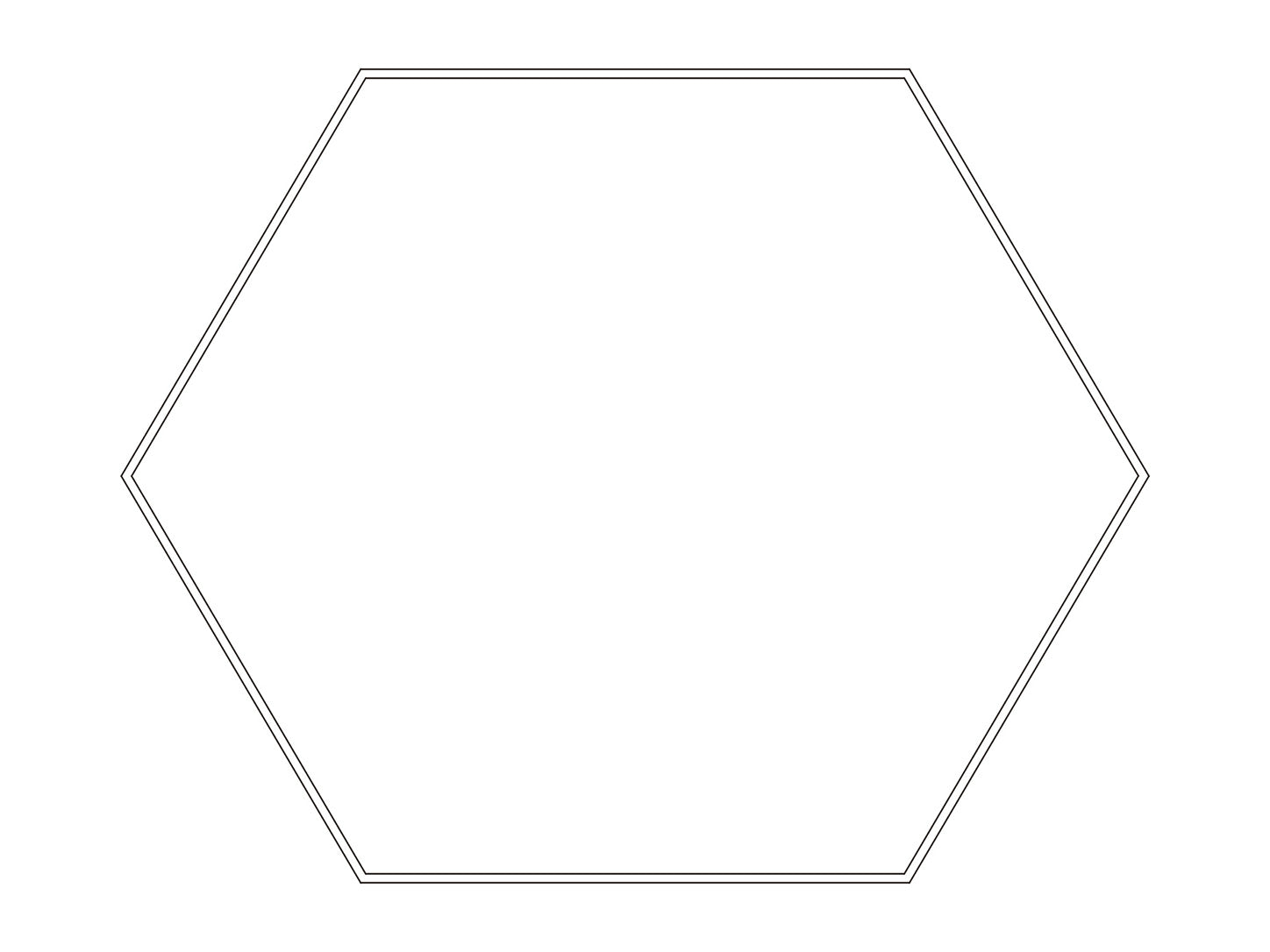 8FT Hexagon LED Direct/Indirect Pendant Light, 2" Wide, 55,200 Lumen Max, Wattage and CCT Selectable, 120-277V, White or Black Finish