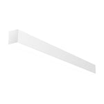 8 FT LED Direct/Indirect Suspended Linear Fixture, 11,000 Lumens, Wattage and CCT Selectable, 120-277V, Black, White or Silver Finish