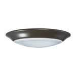 6" Disk Light, 1000 Lumens, 12.5W, CCT Selectable, 120V, White, Black, Bronze or Nickel Finish