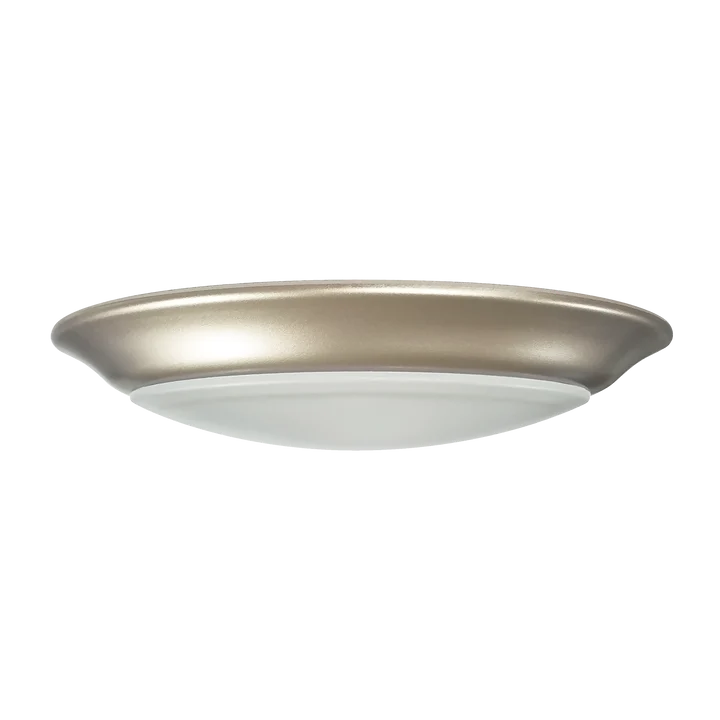 6" Disk Light, 1000 Lumens, 12.5W, CCT Selectable, 120V, White, Black, Bronze or Nickel Finish
