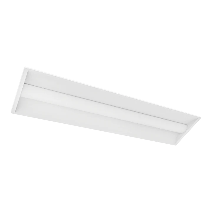 1x4 LED Center-Basket Troffer, 5000 Lumen Max, Wattage and CCT Selectable, 120-277V