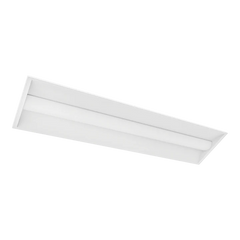 1x4 LED Center-Basket Troffer, 5000 Lumen Max, Wattage and CCT Selectable, 120-277V