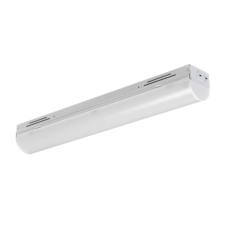 2FT LED Strip Light, 4000 Lumen Max, Wattage and CCT Selectable, 120-277V, Sensor Ready