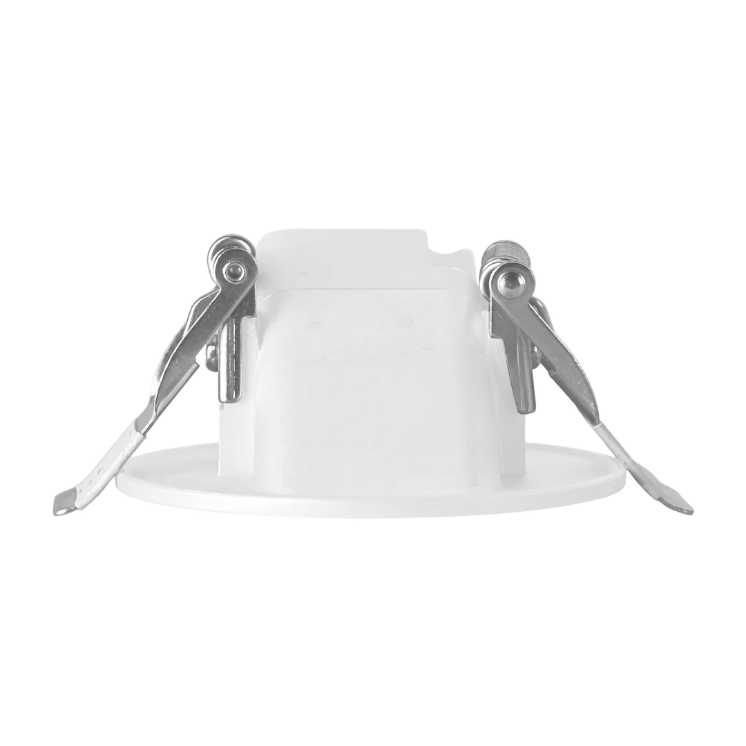 LED Round Step Light, 5W, 350 Lumens, CCT Selectable, 120V, White or Black Finish