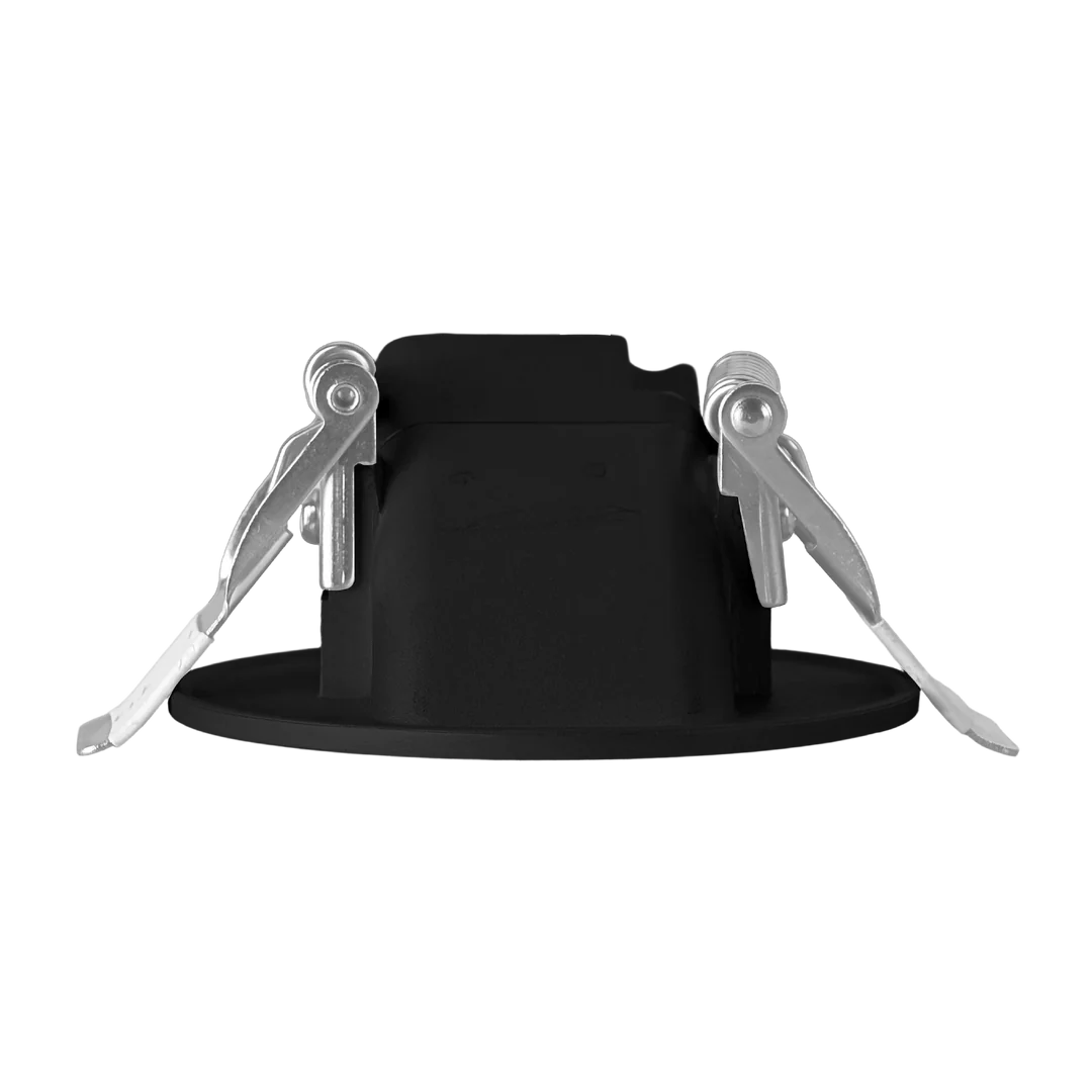 LED Round Step Light, 5W, 350 Lumens, CCT Selectable, 120V, White or Black Finish