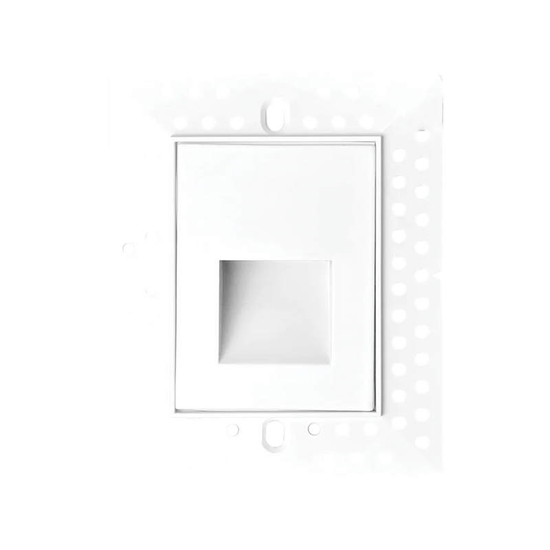 3W Trimless Vertical Step Light, CCT Selectable, 120V, White or Black Finish