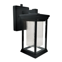 LED Wall Lantern, 1200 Lumens, 12W, CCT Selectable, Photocell, 120V