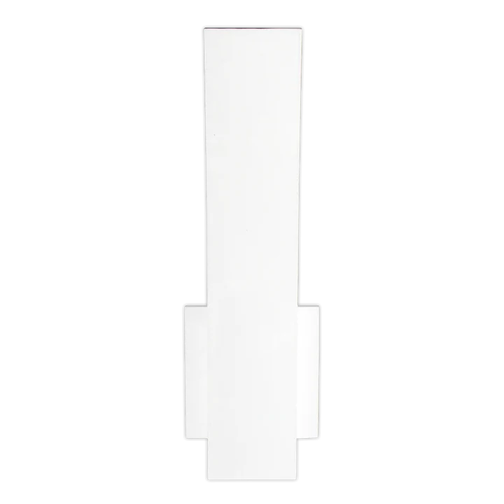 15" Curved Outdoor Wall Sconce, 1000 Lumens, 15W, CCT Selectable, White