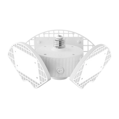 LED Garage Light, 80W, 8000 Lumens, 5000K, E26 Base, PIR Sensor, 120V