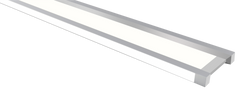 4FT Vertical Linear LED Fixture, 4400 Lumens, 45W, CCT Selectable, Diffuser Lens, External Driver, 110-277V