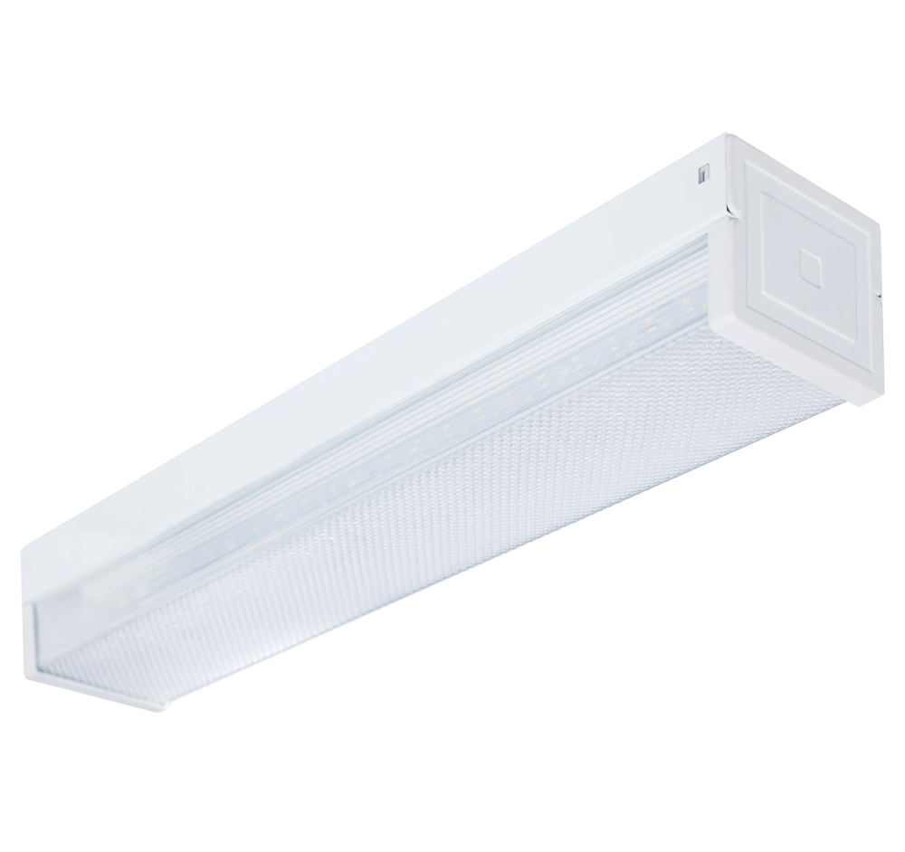 2FT LED Vanity Light, 17W, 2300 Lumens, 3000K or 4000K, 120-277V, White