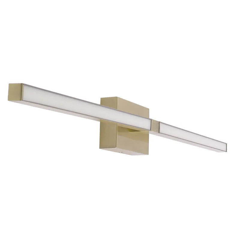 36" Slim Rotatable Vanity Light, 30W, 2100 Lumens, CCT Selectable, Brushed Nickel, Brushed Brass, or Black