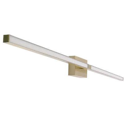 48" Slim Rotatable Vanity Light, 40W, 2800 Lumens, CCT Selectable, Brushed Nickel, Brushed Brass, or Black