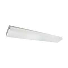 2FT LED Linear Wrap Light, 2,875 Lumen Max, Wattage and CCT Selectable, 120-347V, Prismatic Lens