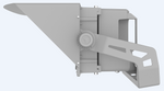 LED Sport Light, 500W, 5000K, Dimmable, 30° Beam Angle, 277-480V