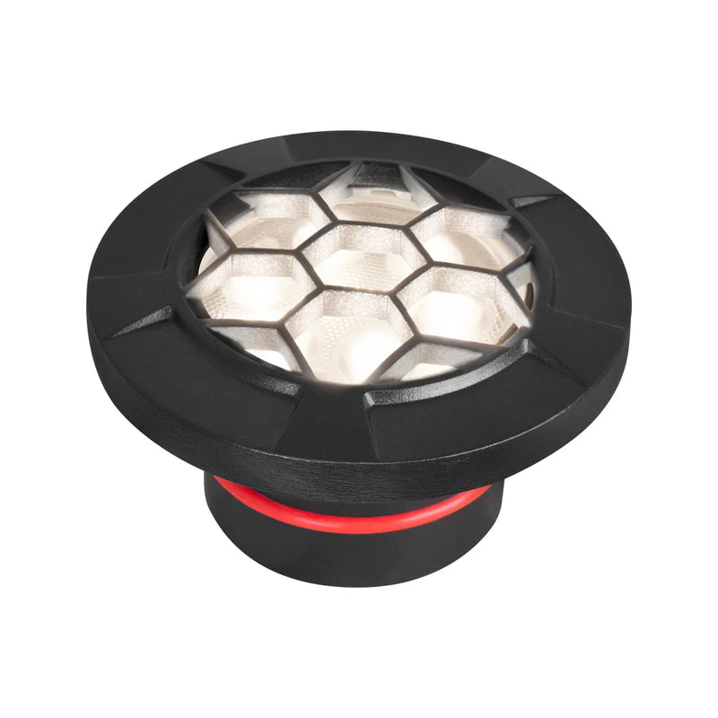 LED Grated Top Well Light, 7W, 730 Lumens, 3000K, 9-15V