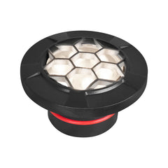 LED Grated Top Well Light, 7W, 730 Lumens, 3000K, 9-15V