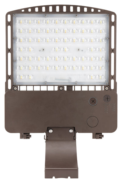 LED Area/Parking Lot Light, 23000 Lumen Max, Wattage and CCT Selectable, Type III Distribution, 120-277V, Dark Bronze Finish