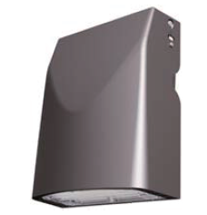 LED Full Cutoff Adjustable Wall Pack, 6200 Lumen Max, Wattage and CCT Selectable, Integrated Photocell, 120-277V