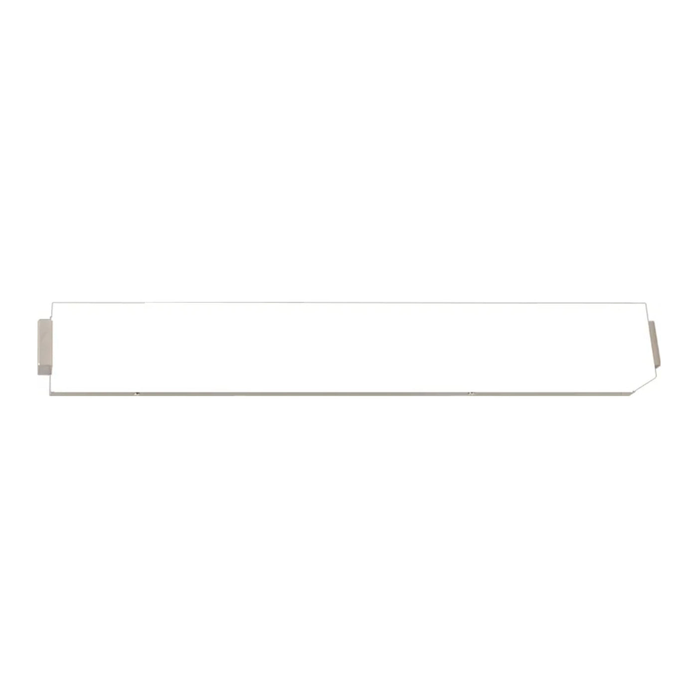 36" LED Multi-CCT Vanity Light with Square PC Lens, 30W, 2000 Lumens, Brushed Nickel