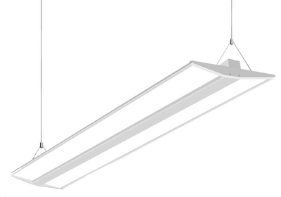 48" Wall Sconce Wing, 3500 Lumen Max, Wattage and CCT Selectable, Pendant Mounted, 110-277V