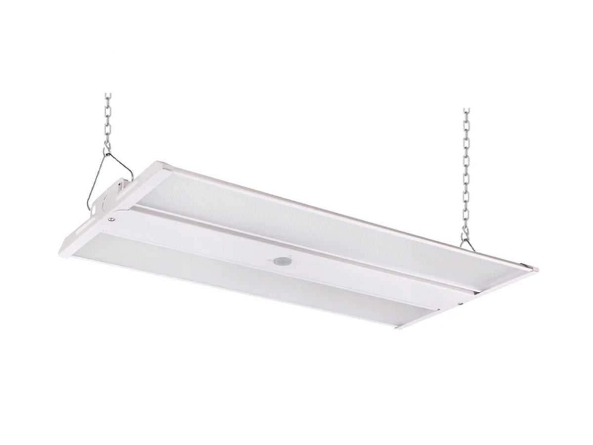 2FT LED Compact Linear High Bay Fixture, 23,100 Lumen Max, Wattage and CCT Selectable, 277-480V