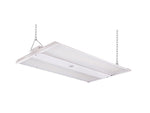 2FT LED Compact Linear High Bay Fixture, 42,000 Lumen Max, Wattage and CCT Selectable, 120-277V, TAA Compliant