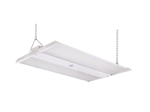 2FT LED Compact Linear High Bay Fixture, 42,000 Lumen Max, Wattage and CCT Selectable, 120-277V