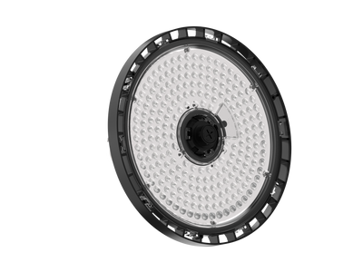 Saturn LED UFO High Bay, 150 watt, 120-277V, 27,750 Lumens, 5000K CCT, Black Finish