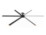 10 Foot 6-Blade Industrial Fan, 6120 Lumens, 5700K, 200-240V
