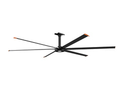 10 Foot 6-Blade Industrial Fan, 6120 Lumens, 5700K, 200-240V