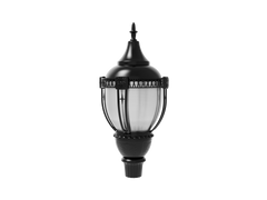 Acorn LED Post Top Light, 14,000 Lumen Max, Wattage and CCT Selectable, 120-277V