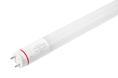 25PK 14.5W LED T8 Tube, 1800 lumen, Glass Construction, Direct Drive, Double Ended Wiring Only, 120-277V