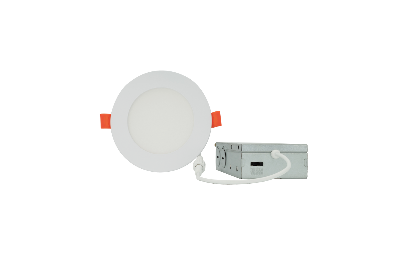 4" Downlight Panel, 7W, 120V, 600 Lumens, CCT Selectable 2700K/3000K/3500K/4000K/5000K