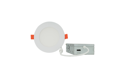 4" Downlight Panel, 7W, 120V, 600 Lumens, CCT Selectable 2700K/3000K/3500K/4000K/5000K