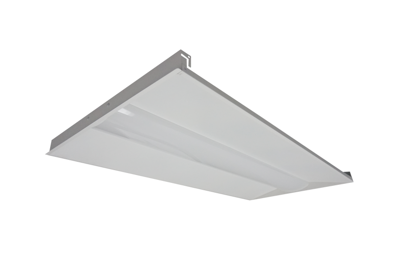 Bi Color Troffers 2x4 Foot LED Center Basket Troffer Selectable CCT | Warehouse-Lighting.com