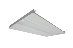 2 x 4 Foot LED Center Basket Troffer, 33W/37W/44W Selectable, 5850 Lumens, CCT Selectable 3500K/4000K/5000K, 120-277V