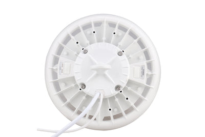 LED UFO High Bay, 100W/120W/150W Selectable, 21,112 Lumens, 120-277V, CCT Selectable 4000K/5000K, White Finish