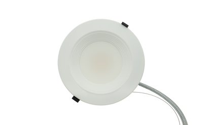 8" Architectural Downlight, 5000 Lumens, Wattage Selectable 30W/40W/50W, 120-277V, CCT Selectable 2700K/3000K/35000K/4000K/5000K