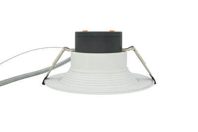 8" Architectural Downlight, 5000 Lumens, Wattage Selectable 30W/40W/50W, 120-277V, CCT Selectable 2700K/3000K/35000K/4000K/5000K
