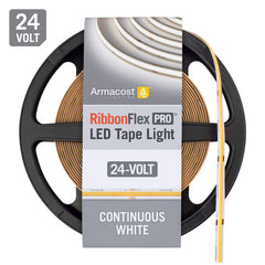 RibbonFlex Pro White COB LED Strip Light Tape, 24V, 4200 Lumens, 60W, 3000K