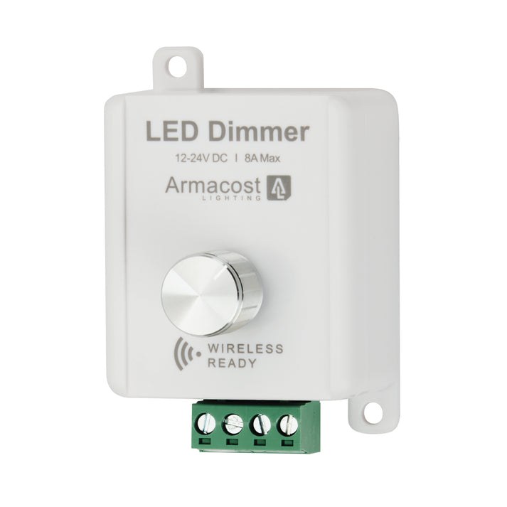 Rotary Knob LED Strip Light Dimmer, 12V or 24V - 511123 | Warehouse ...