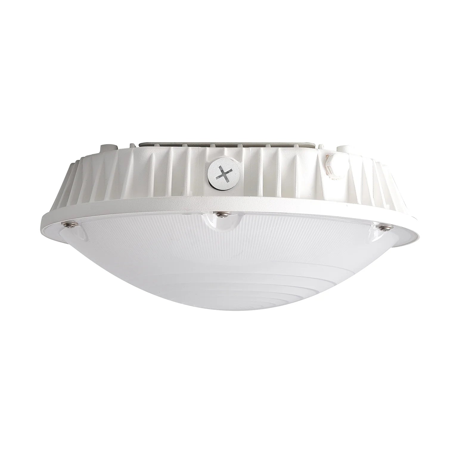 LED Round Canopy Light, 9000 Lumen Max, Wattage and CCT Selectable, 120-277V
