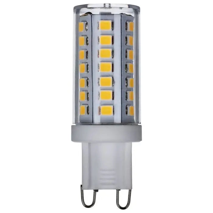 5 Watt; JCD LED; Clear; 3000K; G9 Base; 120 Volt