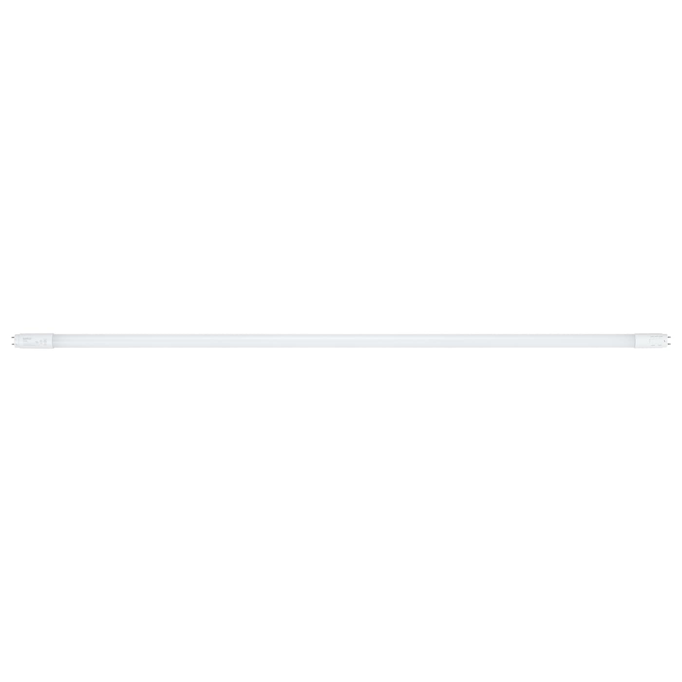 A long, slim white cylindrical product, likely a light fixture tube or rod, shown horizontally against a solid white background.