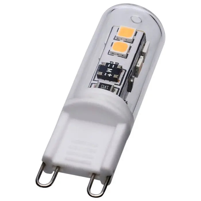 SATCO 2 Watt T4 LED; Clear Finish; G9 Base; 3000K; 120 Volt