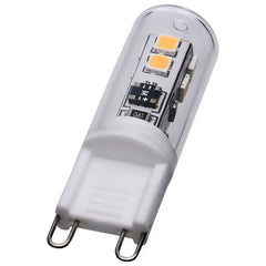 SATCO 2 Watt T4 LED; Clear Finish; G9 Base; 3000K; 120 Volt